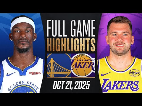 Thumbnail for WARRIORS vs LAKERS FULL GAME HIGHLIGHTS | October 21, 2025 | NBA Opening Night | NBA 2K26 GAMEPLAY
