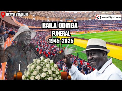 Thumbnail for LIVE: Raila Odinga's State Funeral at Nyayo Stadium, Nairobi