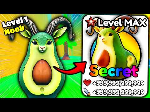 Thumbnail for Starting Over as NOOB with Only Avocadini Antilopini in Brainrot Evolution (Roblox)