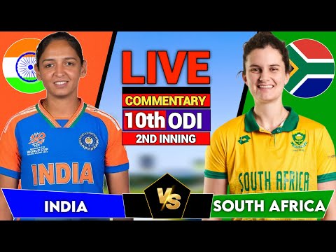Thumbnail for Live: South Africa Women vs India Women,10th ODI WC 2025,Live Cricket Score & Commentary INDW vs SAW