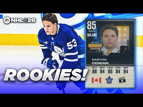 Thumbnail for BIG NAME ROOKIE CARDS ADDED TO NHL 26 HUT!