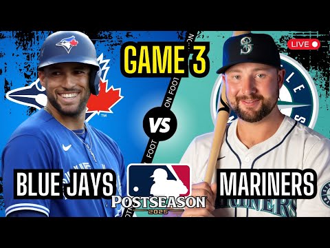 Thumbnail for Toronto Blue Jays vs Seattle Mariners - MLB Playoffs: ALCS Game 2 - Live Stream