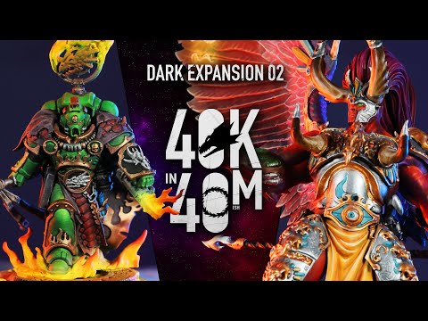 Thumbnail for Salamanders vs Thousand Sons Warhammer 40k in 40m Dark Expansion 2