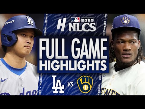 Thumbnail for Los Angeles Dodgers vs Milwaukee Brewers - GAME 2 FULL HIGHLIGHTS | October 14, 2025 MLB Playoffs