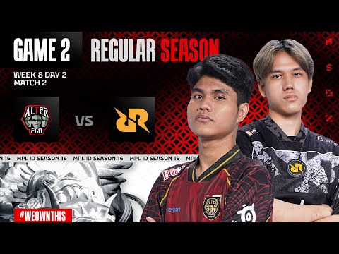 Thumbnail for ALTER EGO  vs RRQ HOSHI | Regular Season Week 8 Day 2 | Game 2 | #MPLIDS16