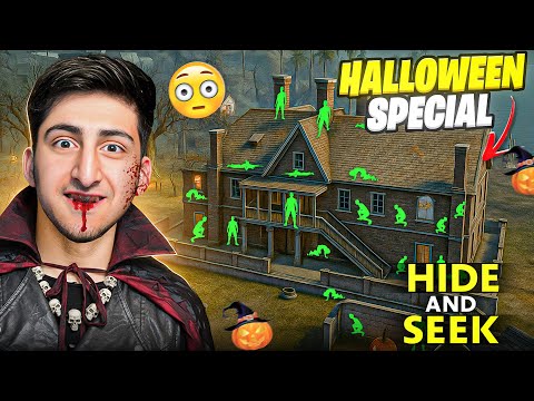 Thumbnail for HALLOWEEN SPECIAL Hide And Seek😍😱In Graveyard🪦30 Noobs Vs 1 Pro [A_s Gaming] - Free Fire Max