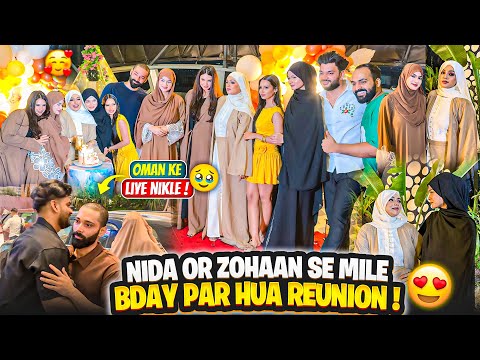 Thumbnail for Nida Or Zohaan Se Mile Bday Par Hua Reunion 😍| Oman Ke Liye Nikle 🥹| Fokats | Abresh & Zeeshan