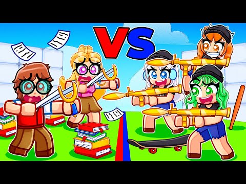 Thumbnail for Nerd Vs Bully In Roblox Rivals...