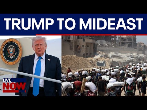 Thumbnail for Gaza hostage release underway, Trump heading to mideast