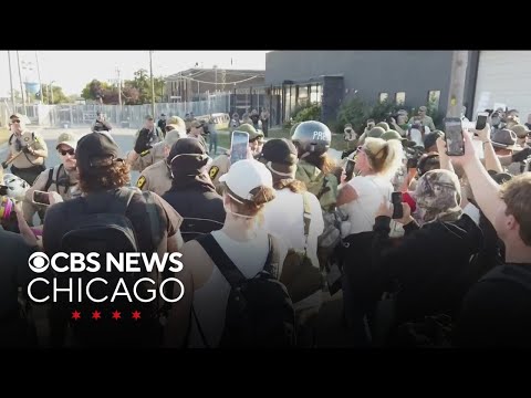 Thumbnail for Pritzker says Trump admin to federalize Illinois National Guard as protest continues in Broadview