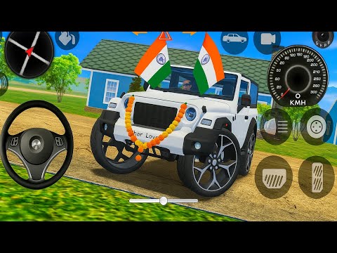 Thumbnail for Modified Mahindra Thar Car Games: Indian Cars (Gadi Wala Game) - Car Game Android Gameplay 2025