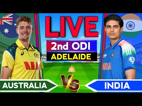 Thumbnail for 🔴LIVE - India vs Australia Cricket Live | Cricket Live Score & Commentary | Ind vs Aus Live