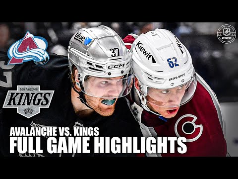 Thumbnail for Colorado Avalanche vs. Los Angeles Kings | Full Game Highlights | NHL on ESPN