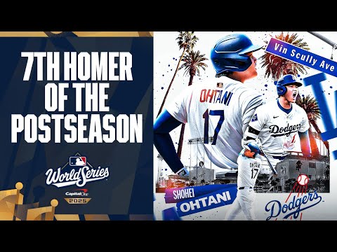 Thumbnail for Shohei Ohtani CRUSHES a home run for the Dodgers in Game 3 of the World Series! 😱 | 大谷翔平ハイライト