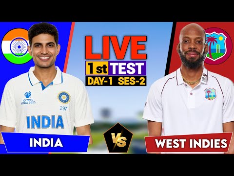 Thumbnail for Live: India vs West Indies, 1st Test 2025 | Live Cricket Score & Commentary, IND vs WI series 2025