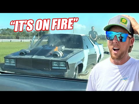 Thumbnail for Our Brand New Racecar Caught on Fire...