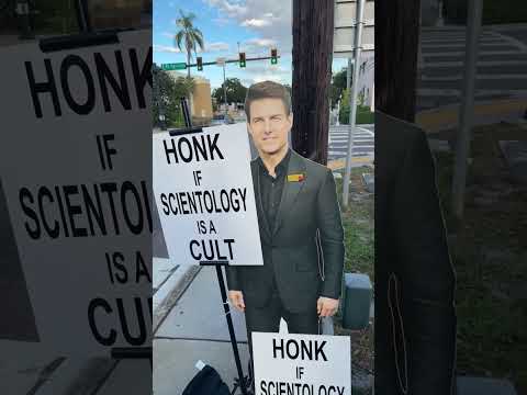 Thumbnail for Scientology Protest with TOM CRUISE at Target 2