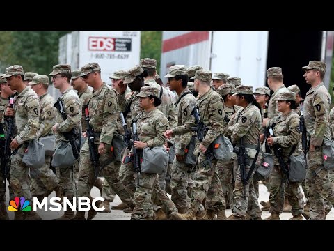 Thumbnail for 'They're scaring everybody': MSNBC on the ground in Chicago as troops arrive
