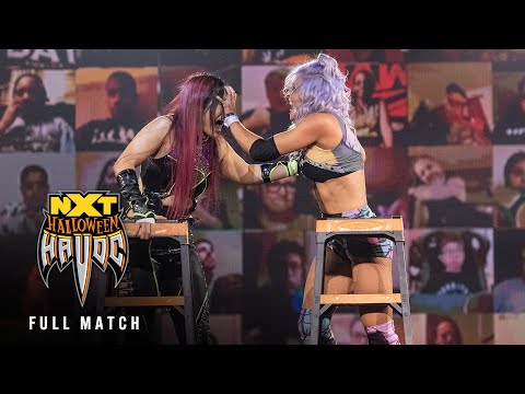 Thumbnail for FULL MATCH: Io Shirai vs. Candice LeRae | NXT Women's Title TLC Match: NXT Halloween Havoc 2020