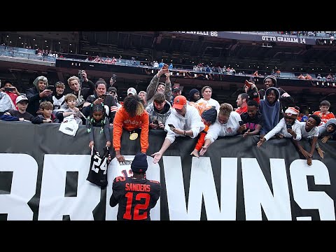 Thumbnail for The Cleveland Browns DESTROY the Miami Dolphins: Game Day With Shedeur Sanders