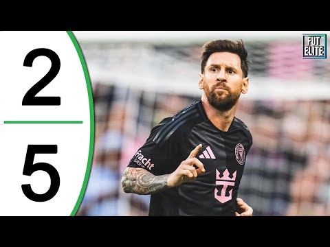 Thumbnail for Lionel Messi Hat Trick - Nashville vs Inter Miami 2-5 Extended Highlights & Goals 2025