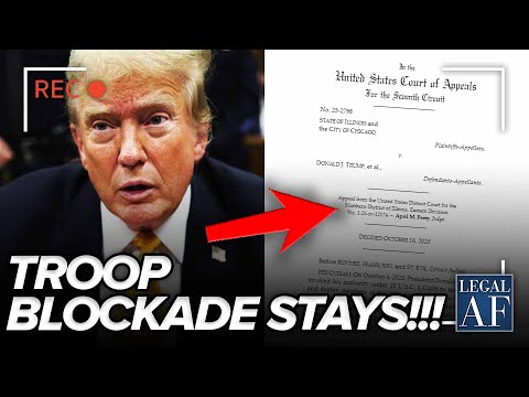 Thumbnail for 🚨Trump STUNNED by Appeals Court as Judges REFUSE to UNBLOCK TROOPS