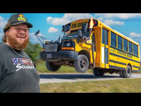 Thumbnail for I Built World's Fastest School Bus