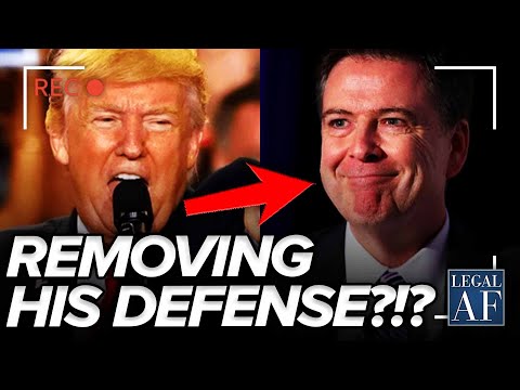 Thumbnail for Trump PANICS in COURT and TARGETS Comey LAWYER