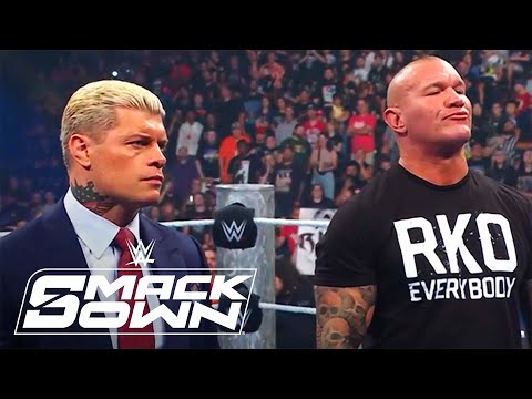 Thumbnail for Cody Rhodes, Randy Orton Talk to Paul Heyman, Bronson Reed, Bron Breakker | WWE 10/3/25 | WWE on USA