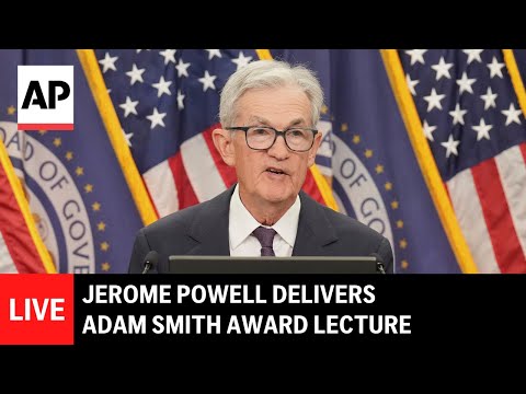 Thumbnail for LIVE: Federal Reserve Chair Jerome Powell delivers Adam Smith Award lecture