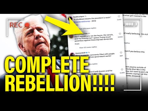 Thumbnail for Trump gets RUDE AWAKENING as His FOLLOWERS PUBLICLY REBEL
