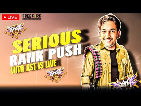 Thumbnail for ⚡ Live Now! New Season CS Rank Push With AST 💣 Free Fire Live Stream OP! 😍 #live #gaming