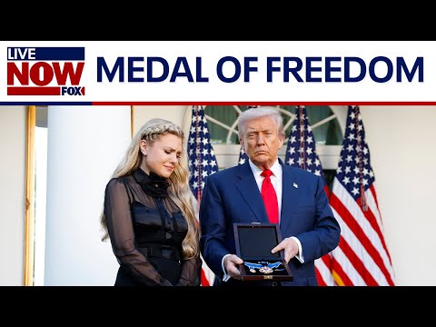 Thumbnail for WATCH: Trump honors Charlie Kirk with Presidential Medal of Freedom