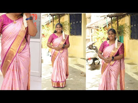 Thumbnail for Most elegent and most requested saree for Diwali 🎉|| #saree #elampillai