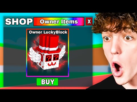 Thumbnail for Steal a Brainrot But you Can BUY 0.01% OWNER LUCKY BLOCKS!