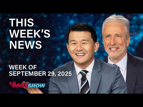 Thumbnail for Jon on the Shooter Blame Game, Ronny on Trump's War on U.S. Cities & Gov't Shutdown | The Daily Show