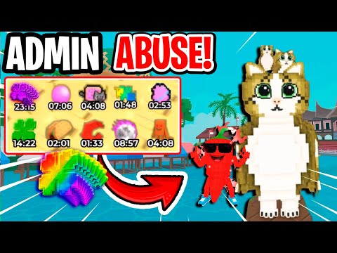 Thumbnail for ¡YA EMPEZÓ  MEGA ADMIN ABUSE con SUERTE X10, PESCA y Nueva Actualizacion! Steal a Brainrot (Roblox)