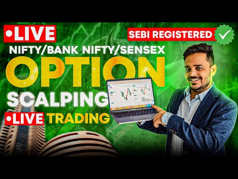 Thumbnail for LIVE TRADING NIFTY BANKNIFTY and SENSEX OPTIONS 20 OCT #livetrading
