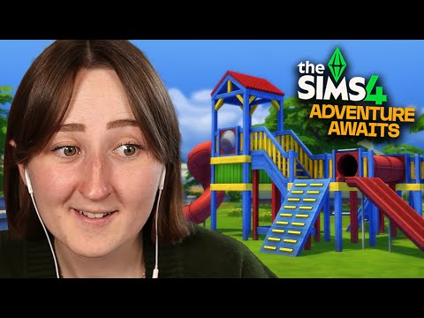 Thumbnail for i built a *custom playground* in the sims