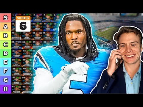 Thumbnail for Top 70 RB & WR Rankings & Tiers - Week 6 Fantasy Football