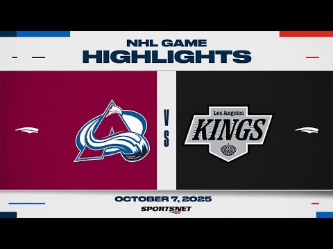Thumbnail for NHL Highlights | Avalanche vs. Kings - October 7, 2025