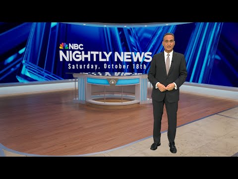 Thumbnail for Nightly News Full Episode - Oct. 18th