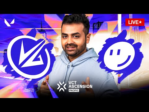 Thumbnail for WATCHPARTY VLT VS RIDDLEORDER |  VCT ASCENSION Pacific 2025 - Day 4 #AscensionPacific