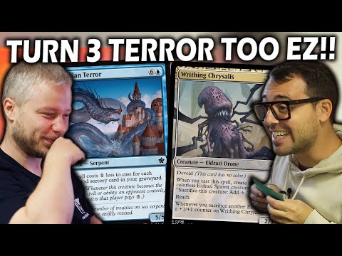 Thumbnail for The 2025 Pauper Tournament with Thoralf (and Carl!) | Mono U Terror vs Jund Wildfire | Mtg Gameplay