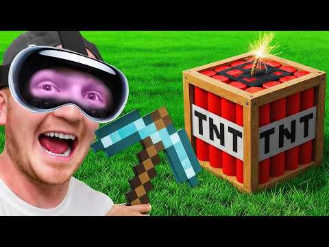 Thumbnail for I Survived 100 Hours in Minecraft VR!