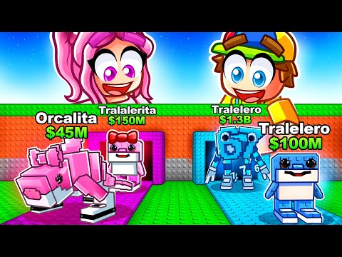 Thumbnail for BOY ONLY vs GIRL ONLY Brainrots in Steal a Brainrot!