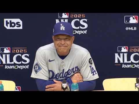 Thumbnail for Dave Roberts On Yoshinobu Yamamoto Pitching Dodgers 1st Complete Postseason Game Since 2004 in NLCS!