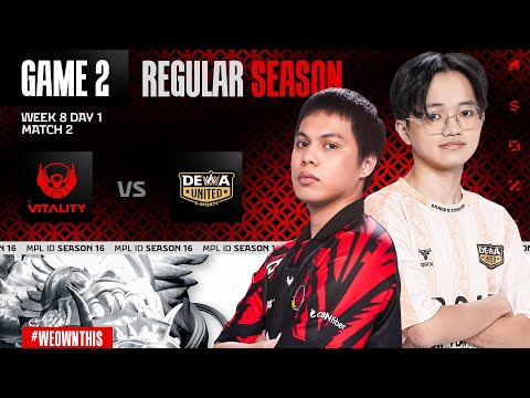 Thumbnail for BIGETRON BY VITALITY vs DEWA UNITED ESPORTS | Regular Season Week 8 Day 1 | Game 2 | #MPLIDS16