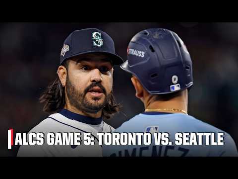 Thumbnail for ALCS Game 5 Highlights 🔱 Mariners GRAND SLAM regains 3-2 series lead vs. Blue Jays | ESPN MLB