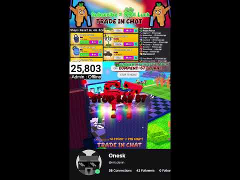 Thumbnail for 🔴PLANT VS BRAINROT STOCK & TRADE 🔴 LIVE - DAY 4
